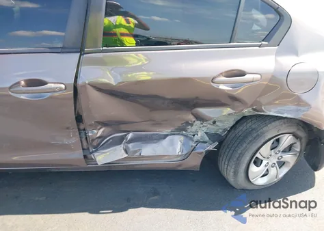 2014 Honda Civic Lx z USA, uszkodzony, nr VIN 19XFB2F51EE013227